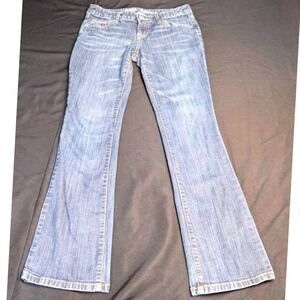 Mossimo Slim Bootcut Jeans ~ Women's Size 5S ~ Medium Wash ~ Stretch Denim